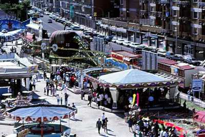Da via Calefati a Largo 2 Giugno sino a viale Pasteur: i luoghi e la storia del luna park barese